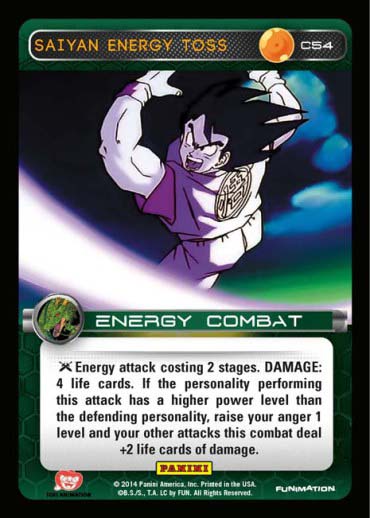 Saiyan Energy Toss (FOIL)